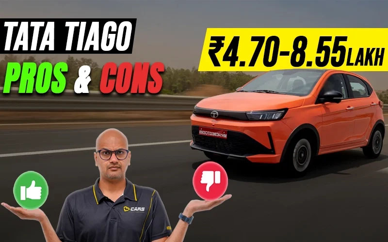 2026 Tiago Petrol, CNG Pros & Cons Wala Review (Price Rs. 4.70 - 7.85 Lakh ex-sh)